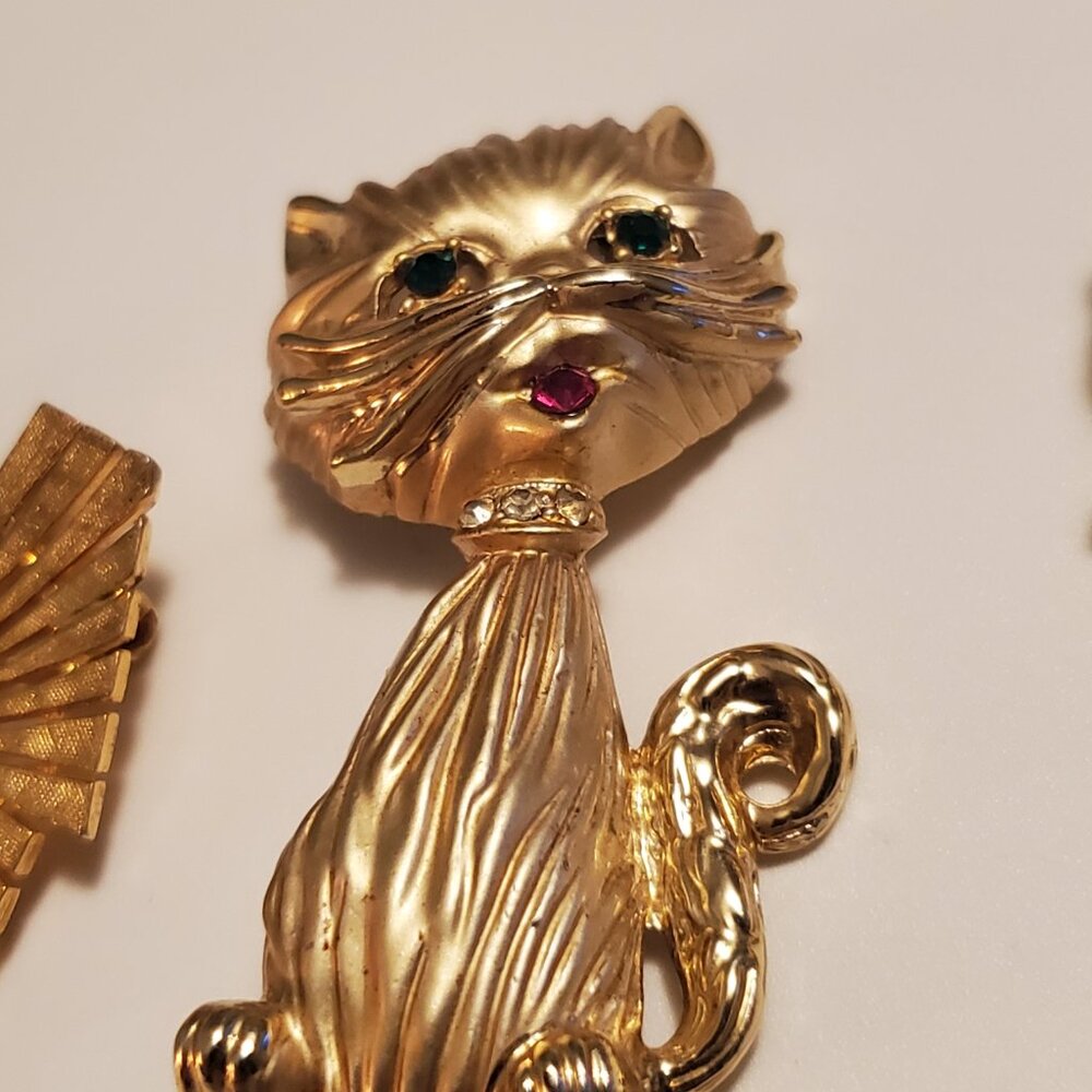 8 Animals Pins or Brooches, items # A -1202- 1209,  wt. 113 grams . - Picture 8 of 13